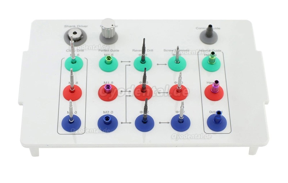 Universal Implantat Gebrochene Schraube Entferner Set Fraktur Schrauben Extraktor